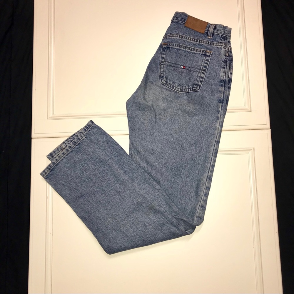 Tommy Hilfiger Straight Leg Jeans - Light Blue